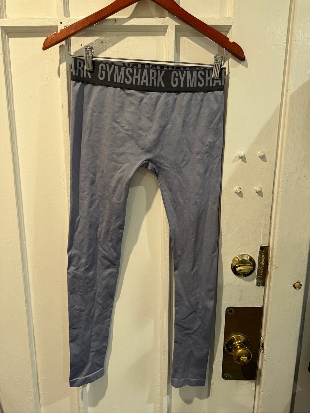 Gymshark Light Gray Seamless High-Rise Leggings